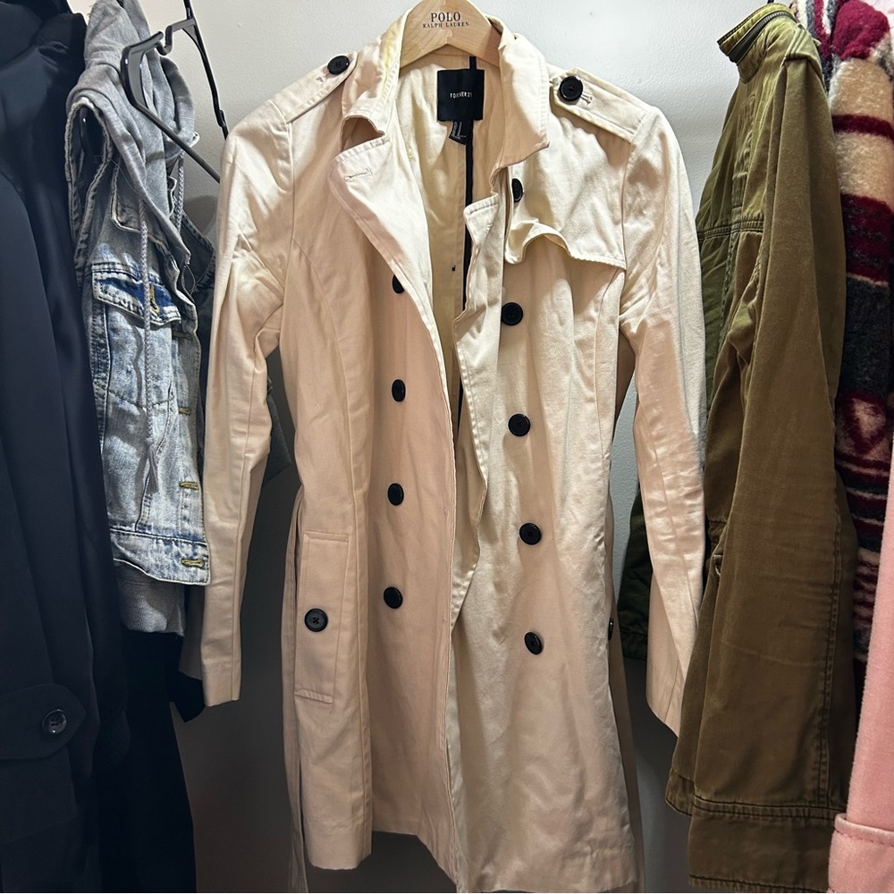 Medium Trench Coat from Forever 21